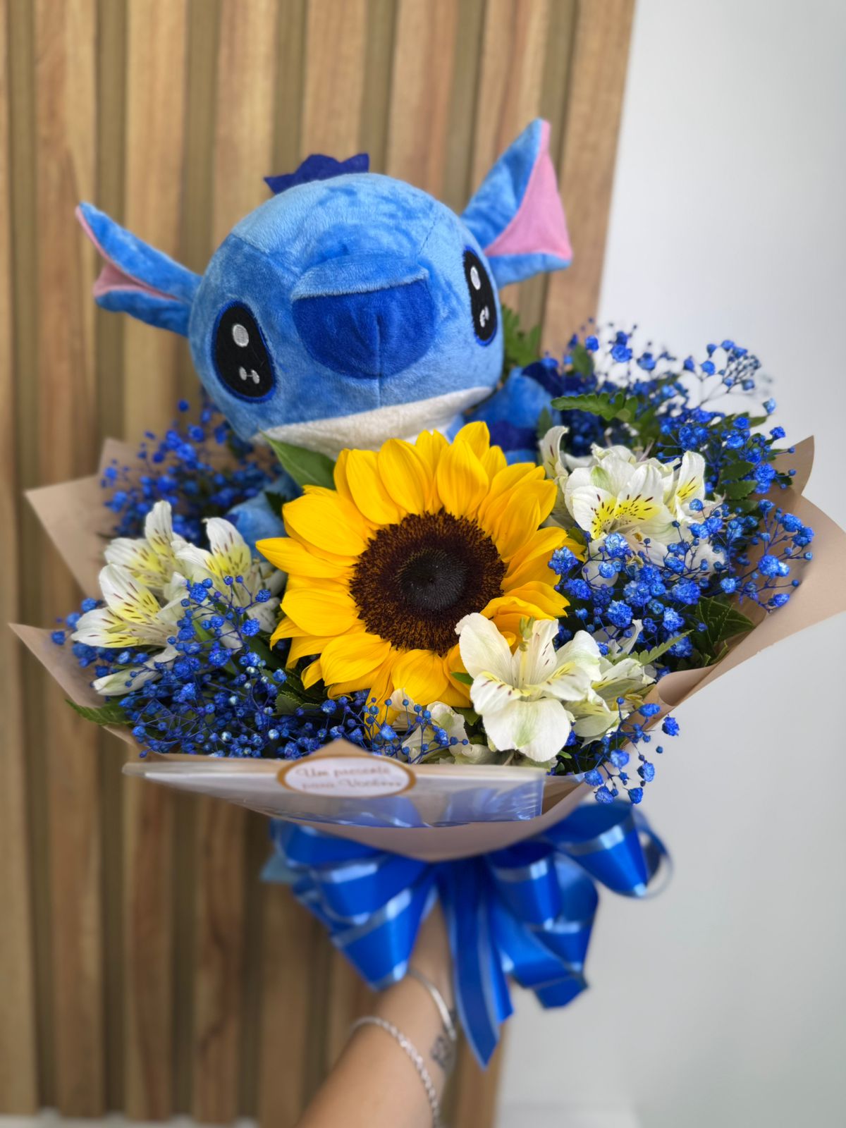 BUQUE STITCH GIRASSOL