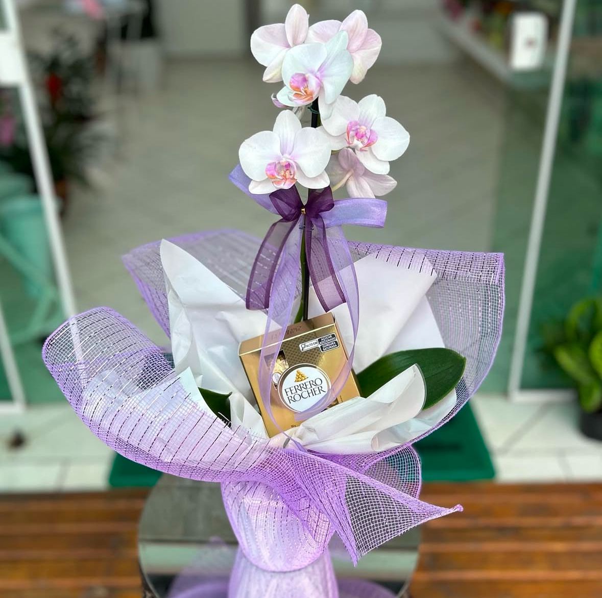 ORQUÍDEA NA TELA