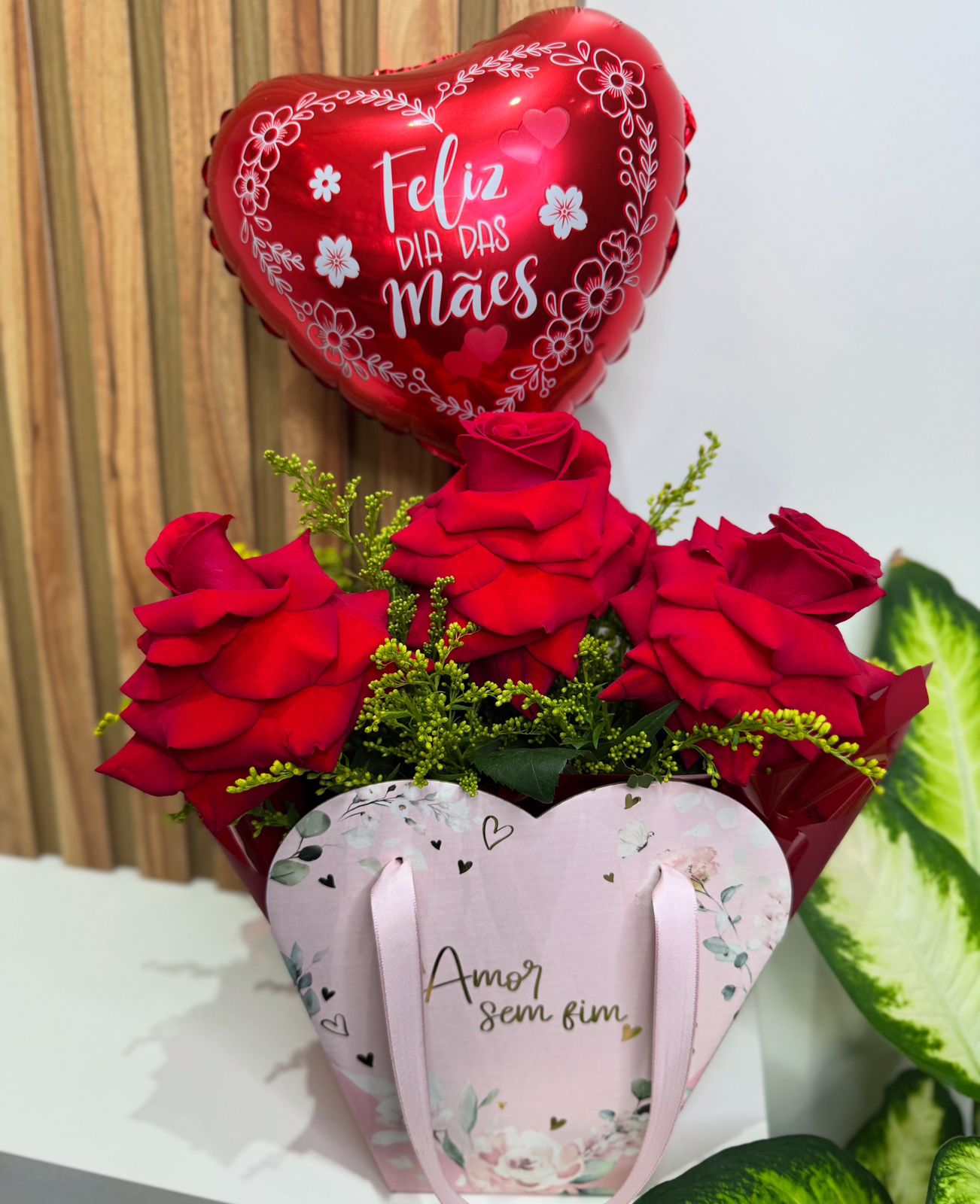 CAIXA  MÃE AMOR SEM FIM