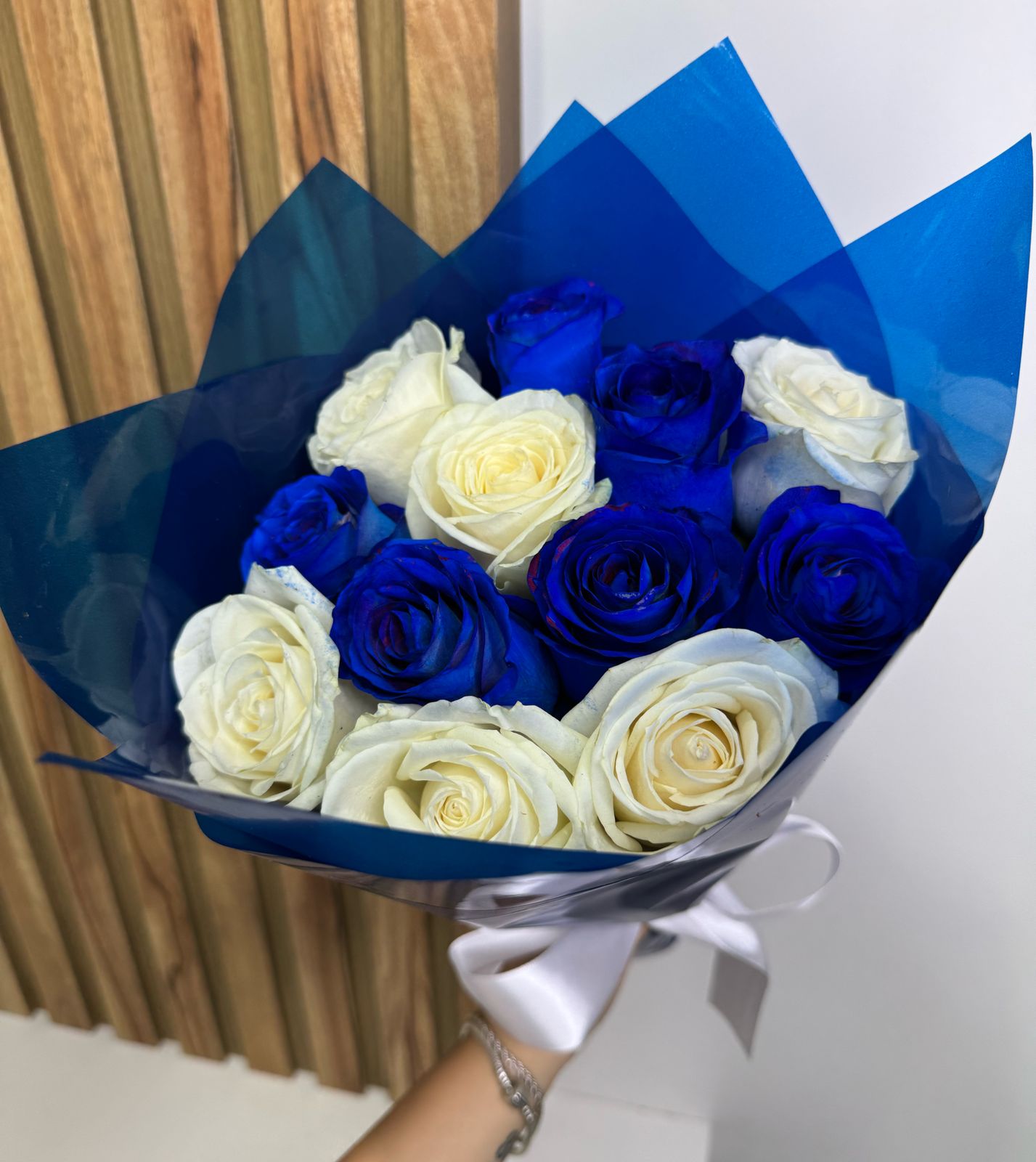 BUQUÊ BLUE WHITE