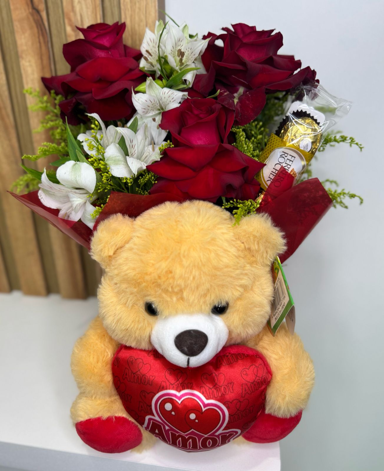 BUQUÊ AMOR NO FLORAL